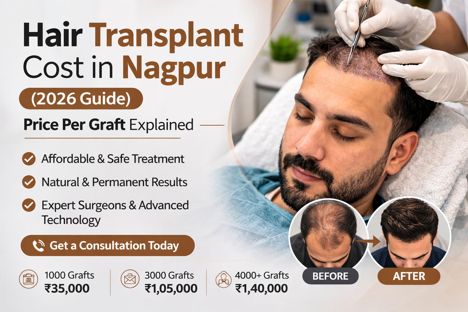 hair transplant cost in nagpur price guide
